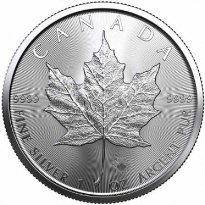 2024 Canadian Maple Leaf 1 oz Silver Coin