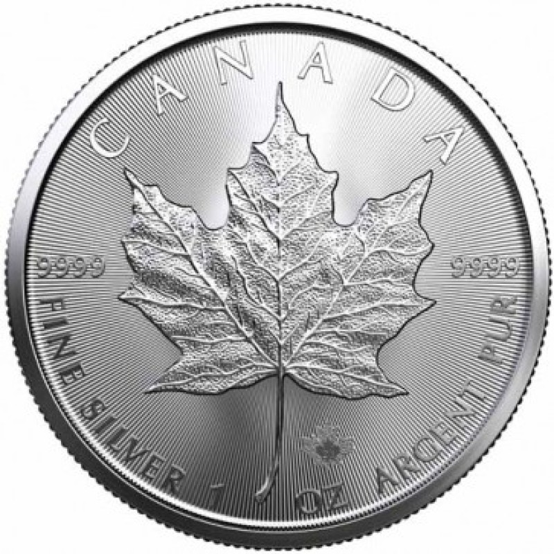 2024 Canadian Maple Leaf 1 oz Silver Coin