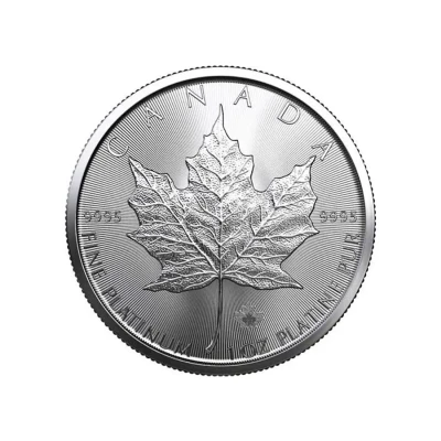 1 oz Platinum Canadian Maple Leaf Coin 2024