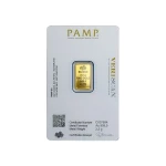 2.5 gram Gold Pamp Suisse Veriscan Fortuna Bar