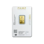 5 gram Gold Pamp Suisse Veriscan Fortuna Bar